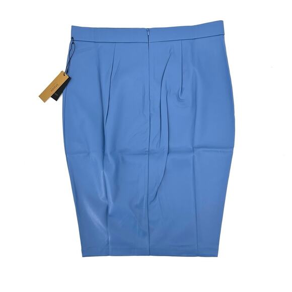 Maree Pour Toi pleather faux wrap skirt Size 12 - Picture 5 of 12